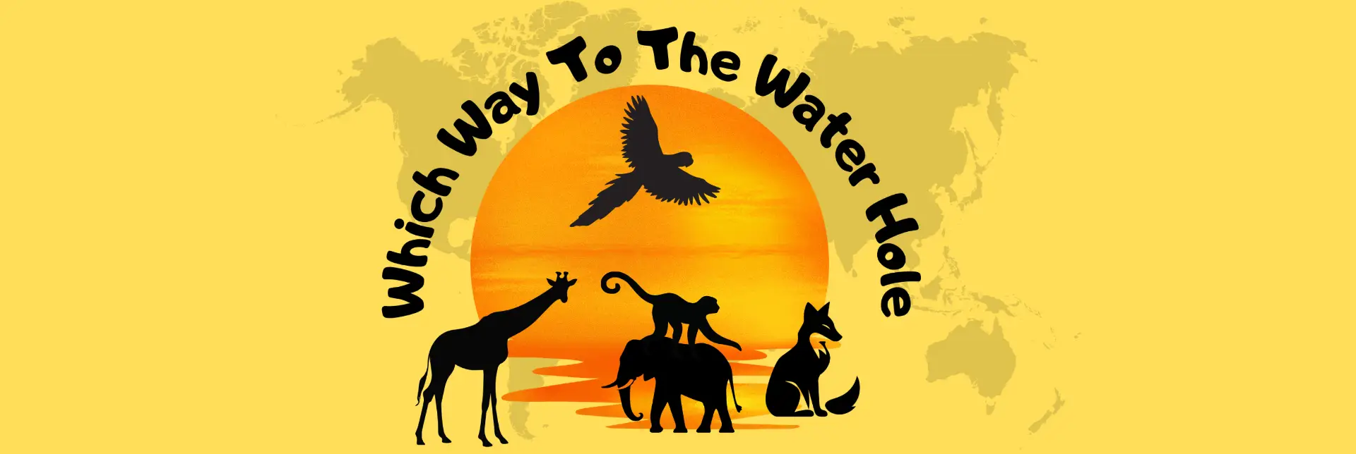 Which Way to the Water Hole by Wolds Wonders