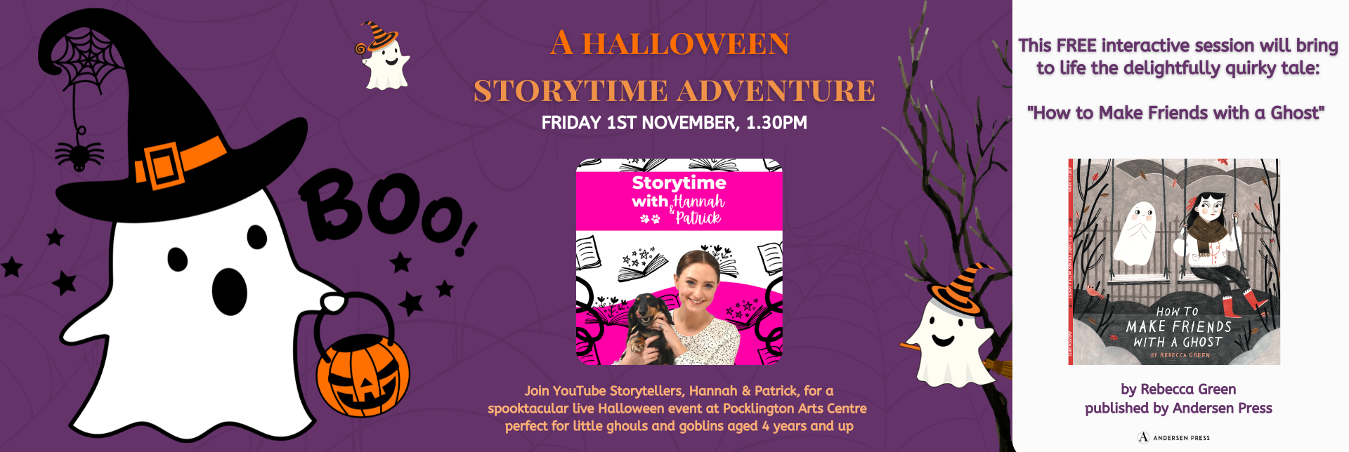 Ghostly Giggles and Trick-or-Treat Tales: A Halloween Storytime Adventure!