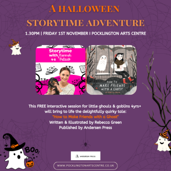 Ghostly Giggles and Trick-or-Treat Tales: A Halloween Storytime Adventure!