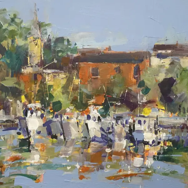 Landscapes in Acrylics Workshop with Phil White