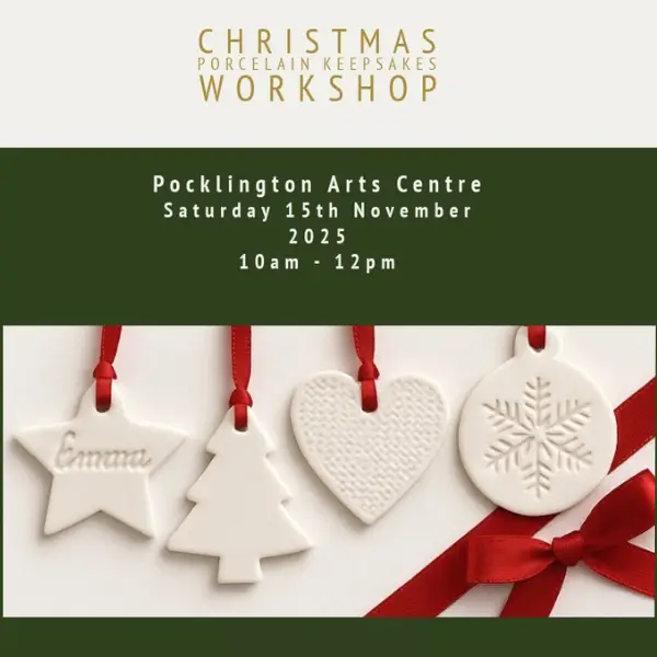 Make Your Own Porcelain Christmas Keepsakes