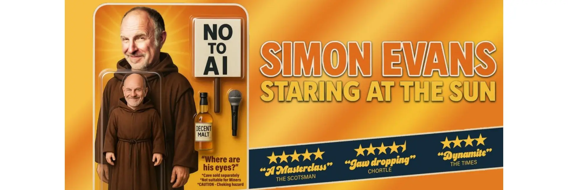 Simon Evans: Staring at the Sun